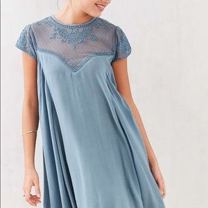 Kimchi Blue Lily Embellished Trapeze Dress
